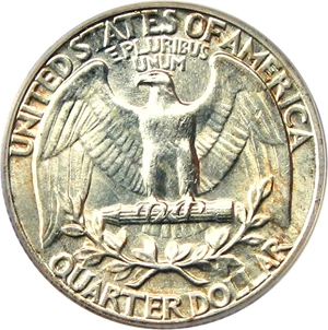 image for: 1937 25c PCGS MS63 (Doubled Die Obverse) Rare Variety
