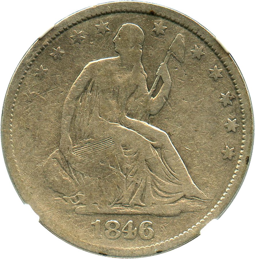 image for: 1846-O 50c NGC VG-8 (Medium Date) - No Reserve!