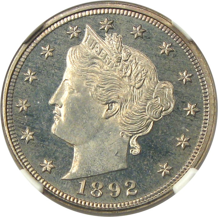 image for: 1892 5c NGC Proof 64 - No Reserve!