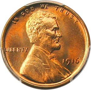 image for: 1916 1c PCGS MS67 RD - Registry Quality Gem
