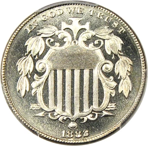 image for: 1882 5c PCGS/CAC Proof 67 CAM