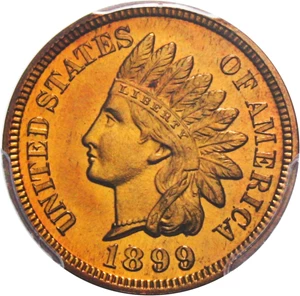 image for: 1899 1c PCGS Proof 66 RD