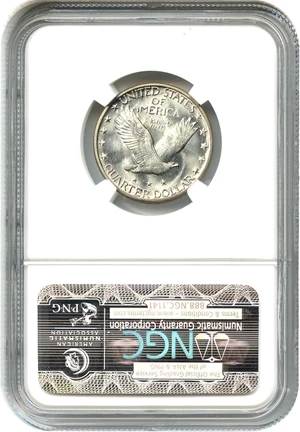 image for: 1926-S 25c NGC MS66 - Scarce Date
