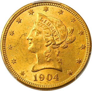 image for: 1904-O $10 PCGS MS63