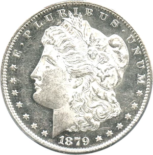 image for: 1879-S $1 PCGS MS62 DMPL