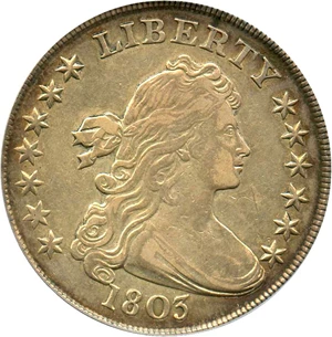 image for: 1803 $1 PCGS XF40 (Small 3)