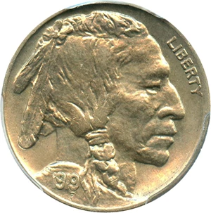 image for: 1919 5c PCGS Genuine AU Details, Machine Damage