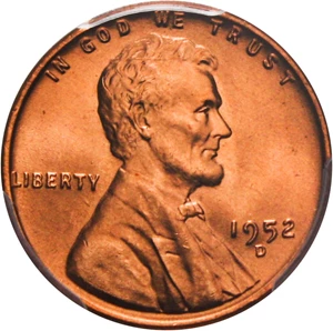 image for: 1952-D 1c PCGS MS67 RD - Registry Quality Gem, Tied for Finest at PCGS