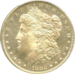 image for: 1882-O $1 PCGS MS64 PL