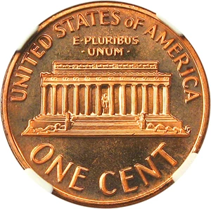 image for: 1970-S 1c NGC Proof 68 RD (Small Date)
