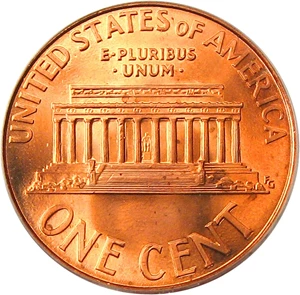 image for: 1997 1c PCGS MS65 RD (FS-101, Doubled Ear)