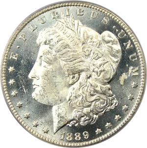image for: 1889-O $1 PCGS MS63 PL