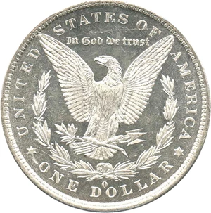 image for: 1879-O $1 PCGS MS62 DMPL