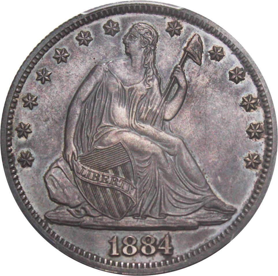 image for: 1884 50c PCGS Proof 63