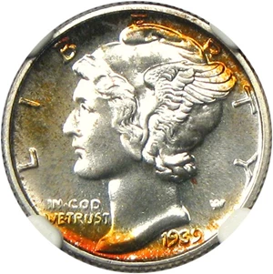 image for: 1939 10c NGC/CAC Proof 68 - No Reserve!