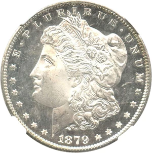image for: 1879-S $1 NGC MS65 DMPL