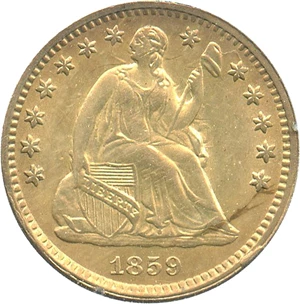 image for: 1859-O H10c PCGS MS62 - OGH Rattler Holder