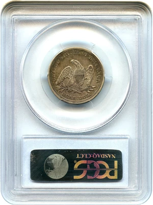 image for: 1851 25c PCGS/CAC VF30