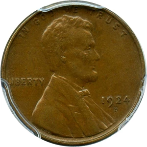 image for: 1924-D 1c PCGS AU55