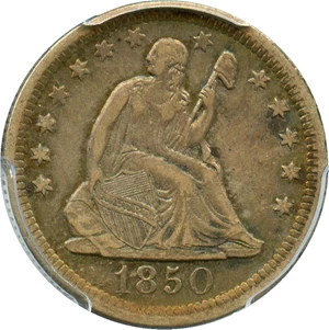 image for: 1850-O 25c PCGS XF45