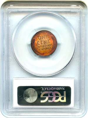 image for: 1917 1c PCGS/CAC MS67 RB - Amazing Registry Quality Gem with Colorful Toning