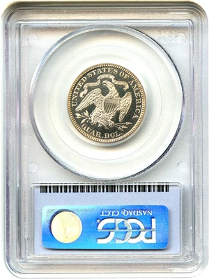 image for: 1887 25c PCGS Secure/CAC Proof 66 CAM