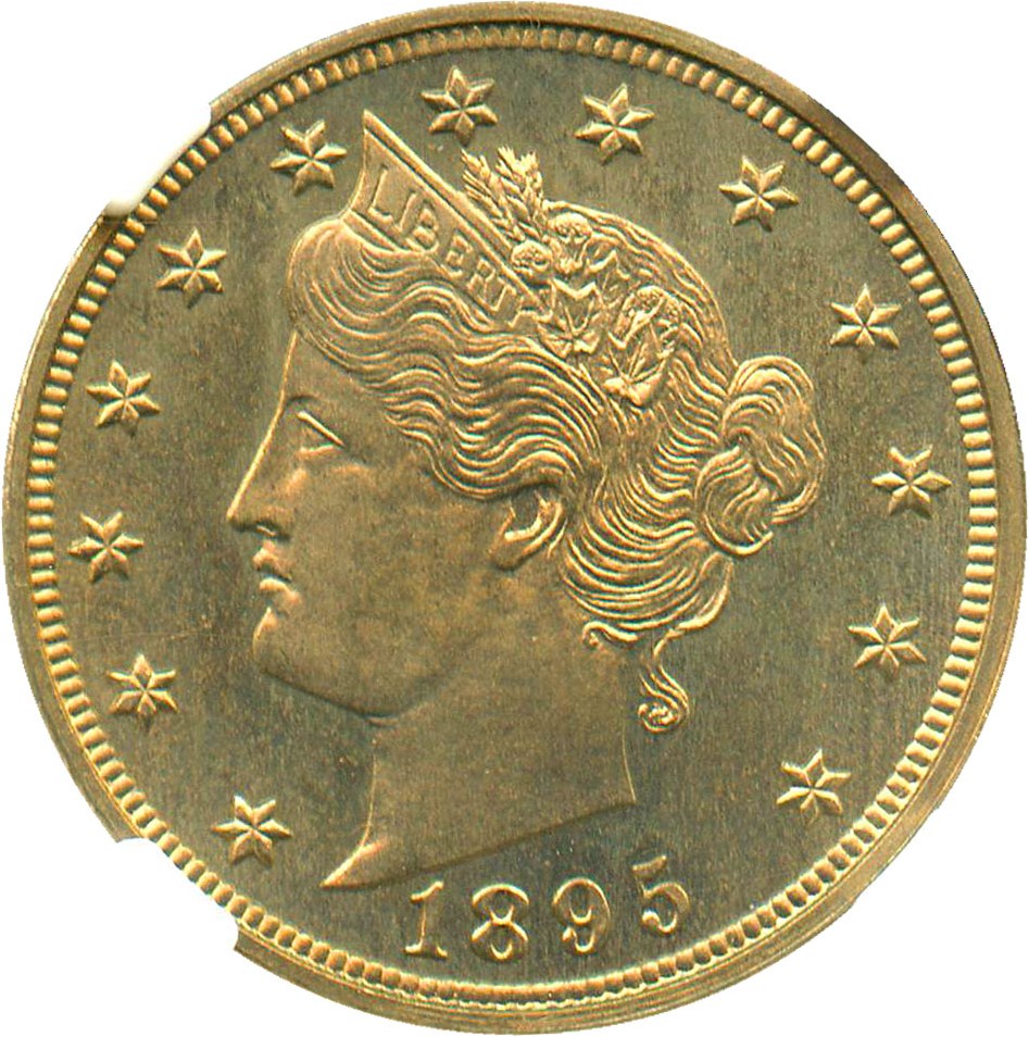 image for: 1895 5c NGC Proof 65