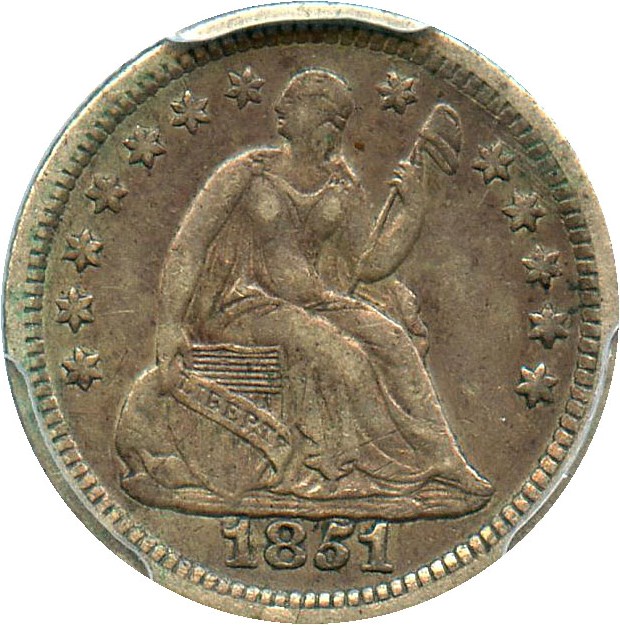 image for: 1851-O H10c PCGS/CAC XF45