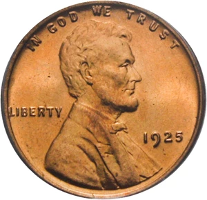 image for: 1925 1c PCGS MS67 RD - Registry Quality Gem - No Reserve!