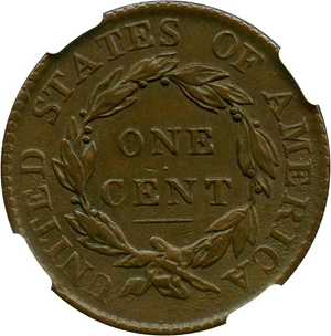 image for: 1819 1c NGC AU55 (Large Date)