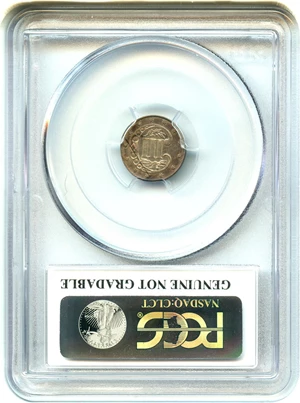 image for: 1871 3cS PCGS Genuine AU Details, Cleaning - Low Mintage Date