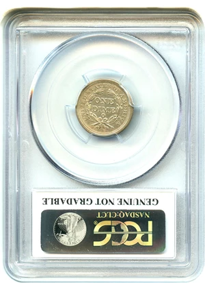 image for: 1852-O 10c PCGS Genuine XF Details, Damage - No Reserve!