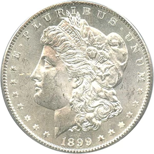 image for: 1899-O $1 PCGS MS62 PL OGH