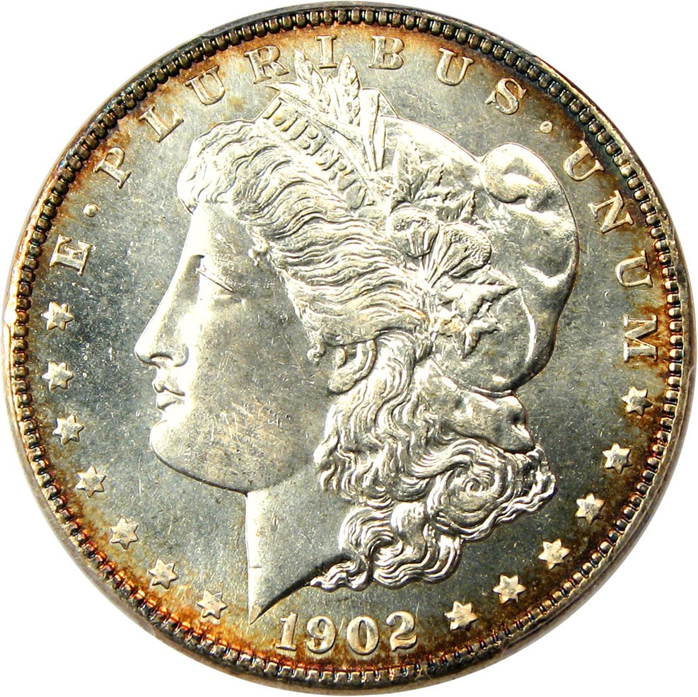 image for: 1902-O $1 PCGS/CAC MS65 PL - Strong Mirrors, Pretty Rim Toning