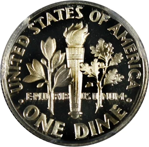 image for: 1963 10c PCGS Proof 69 DCAM