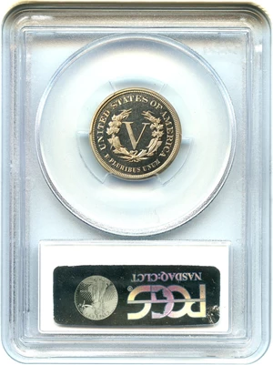 image for: 1883 5c PCGS Proof 67 CAM (No Cents) Superb Gem Proof, Tied for Finest