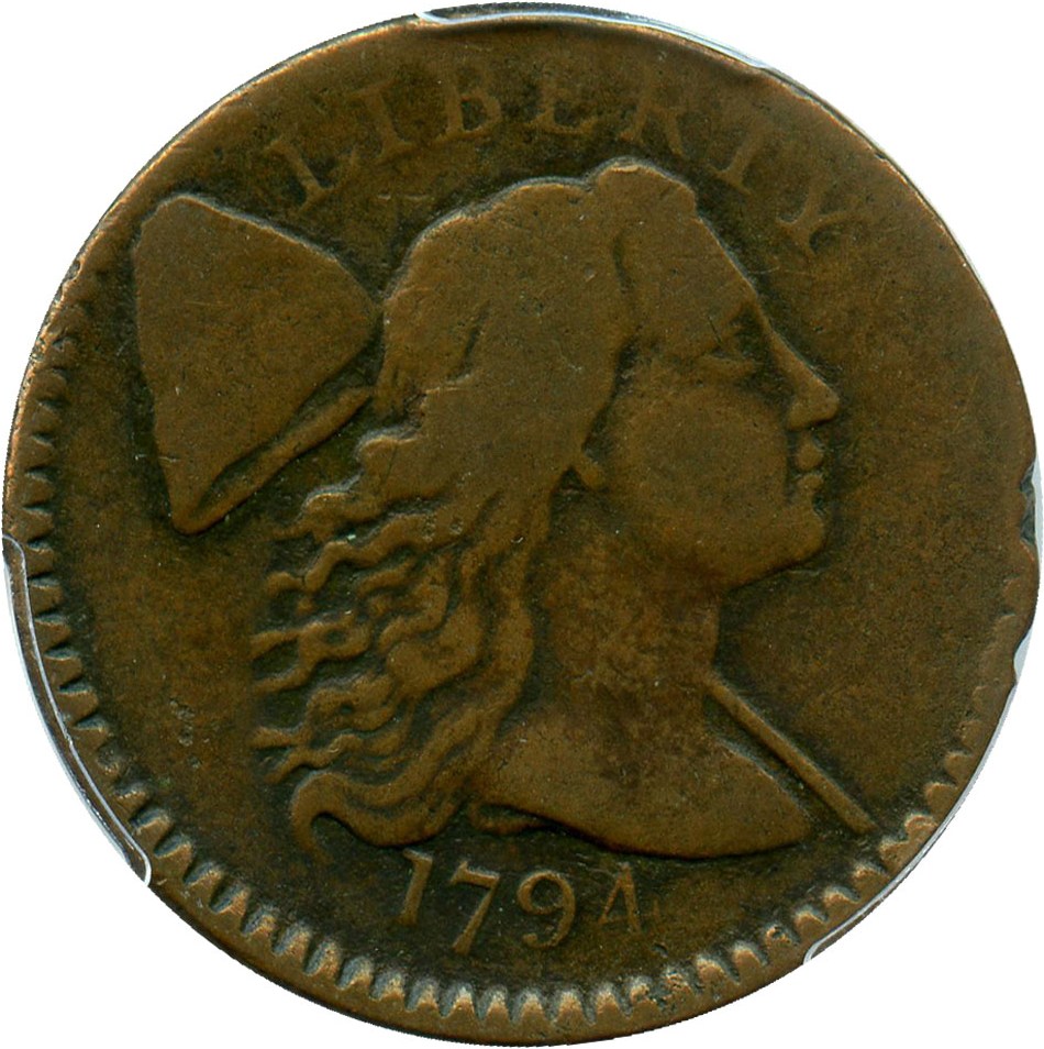 image for: 1794 1c PCGS F15 (Head of 1794) Great Early Large Cent