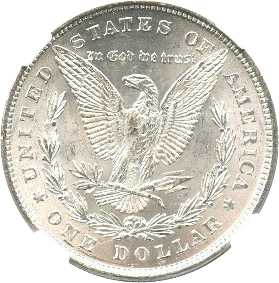 image for: 1878 8TF $1 NGC MS62 (VAM-12)