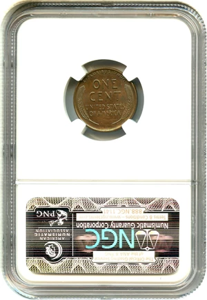 image for: 1918-D 1c NGC MS65 BN - Colorful Toning