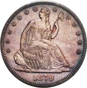 image for: 1879 50c PCGS/CAC Proof 63