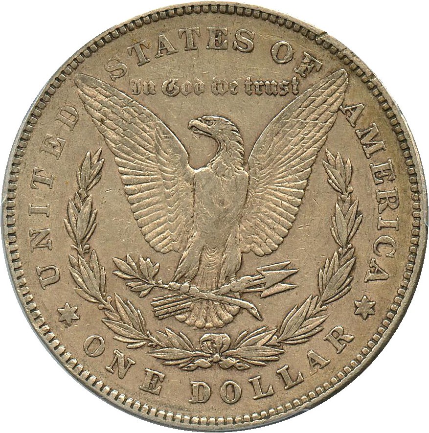 image for: 1878 7/8TF $1 PCGS XF45 (Strong, VAM-39, 7/5)