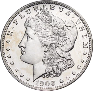 image for: 1900 $1 PCGS Proof 64