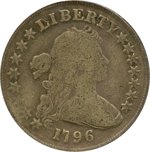 image for: 1796 $1 PCGS Good-6 (Large Date, Small Letters)