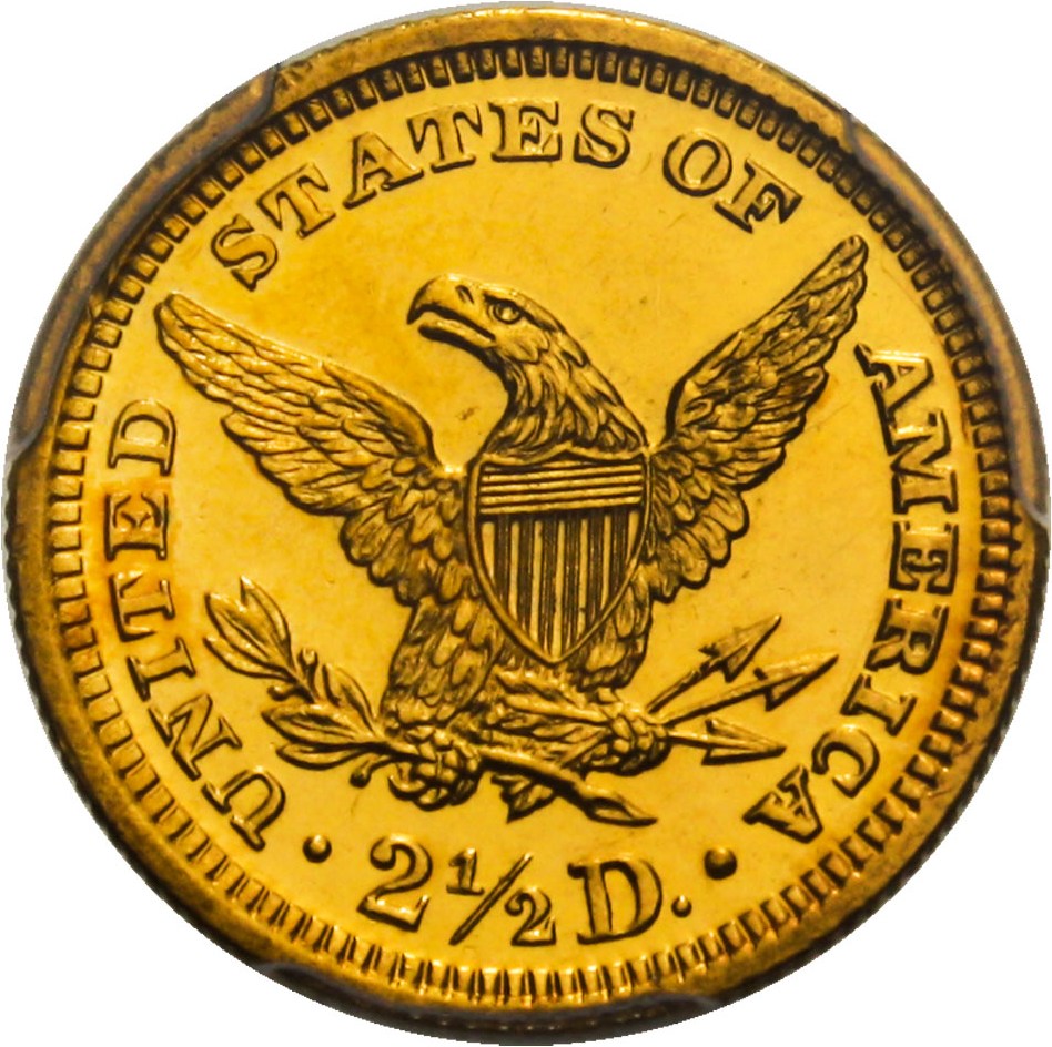 image for: 1902 $2 1/2 PCGS Proof 62 - Lovely, Low Mintage Proof Gold Coin