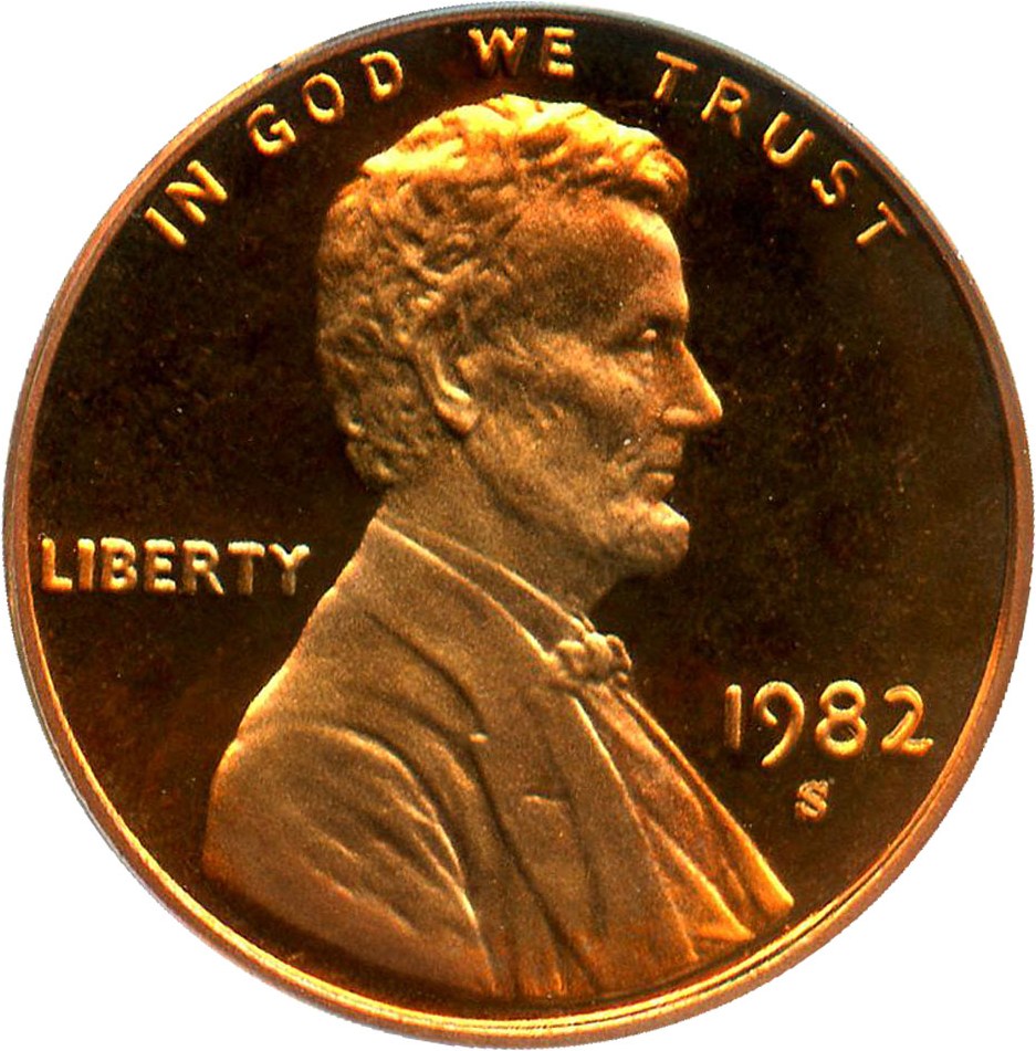 image for: 1982-S 1c PCGS Proof 69 RD DCAM