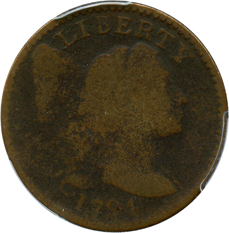 image for: 1794 1c PCGS Good-4 (Head of 1794) Desirable Early Large Cent - No Reserve!