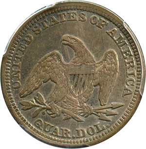 image for: 1846 25c PCGS XF40