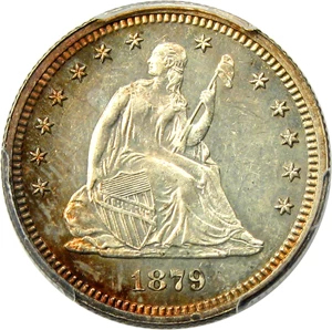 image for: 1879 25c PCGS Proof 62 - No Reserve!