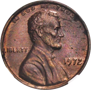 image for: 1972/1972 1c NGC UNC Details, Improperly Cleaned (Doubled Die) Key Variety - No Reserve!