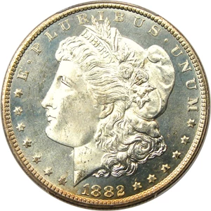 image for: 1882-CC $1 PCGS MS66 DMPL - Wonderful Gem DMPL